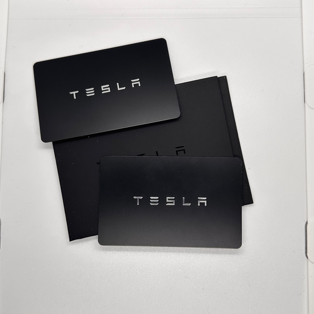 Tesla key card